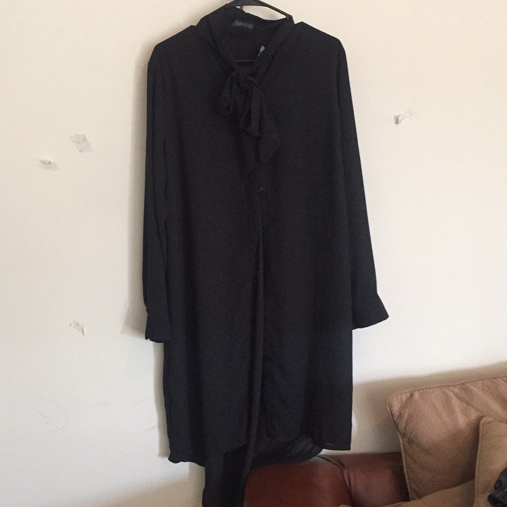 Black long shirt